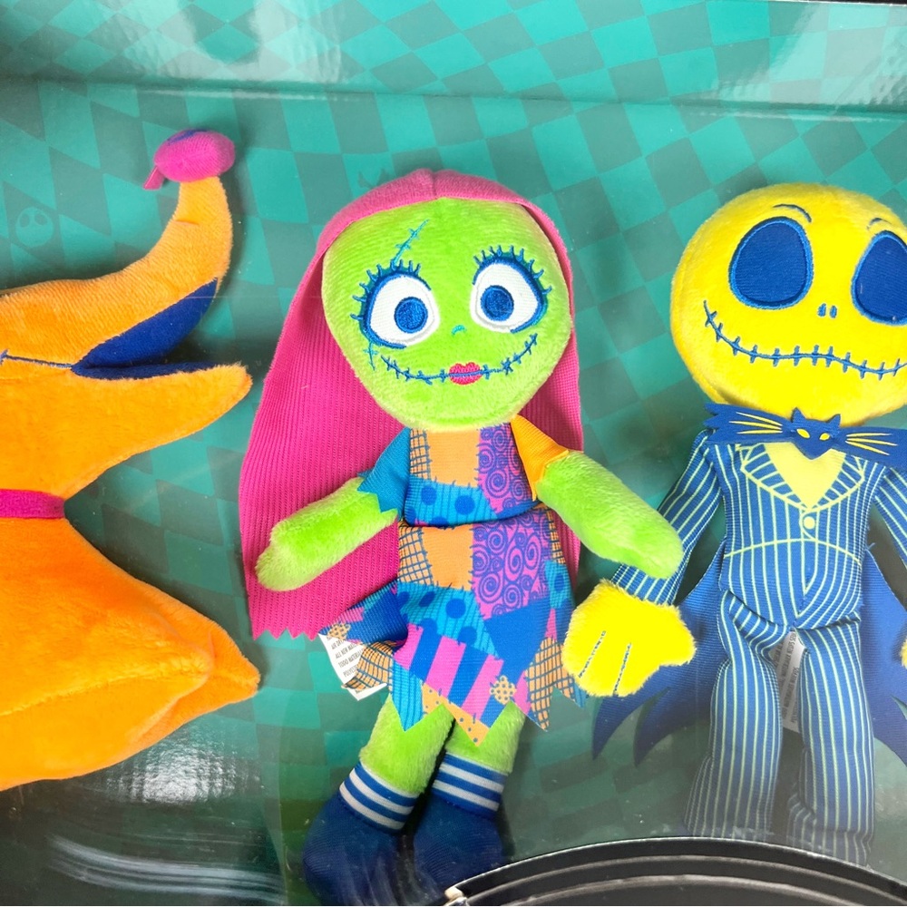 Disney The Nightmare Before Christmas Plush Set - Orange, Green, Blue, Pink - Picture 4 of 10